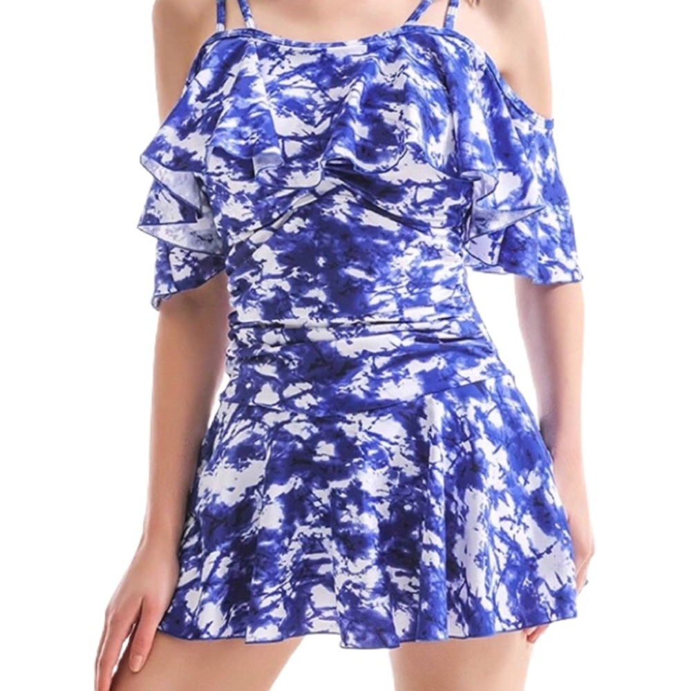 Cocopear Tie Dye Swim Dress Size Medium NWT